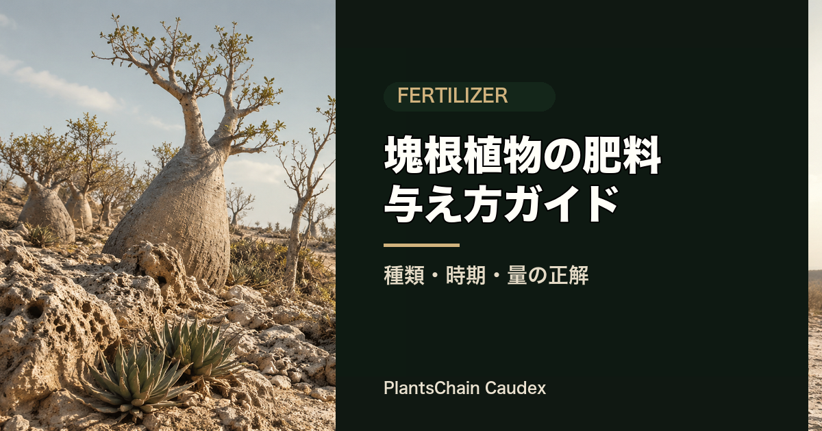 肥料の与え方の記事画像