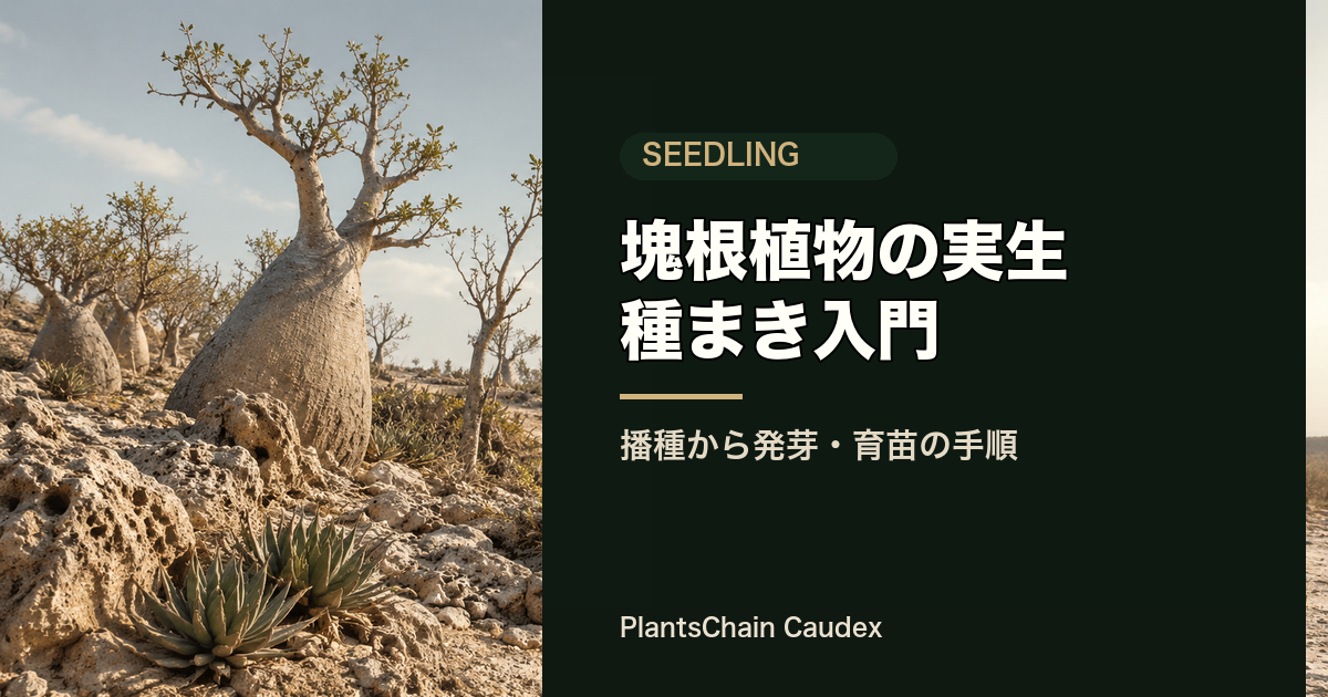 実生入門の記事画像